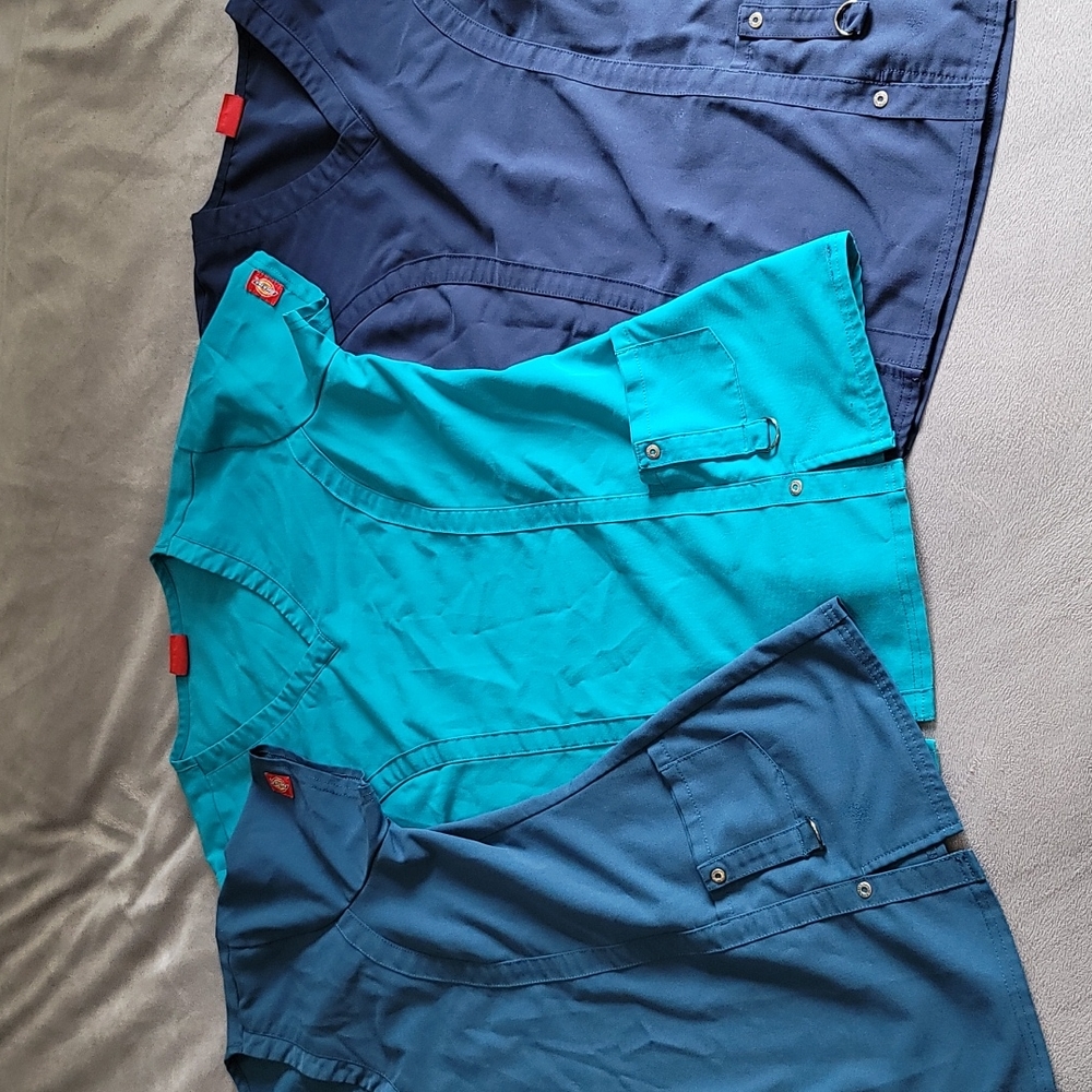Dickies scrub tops